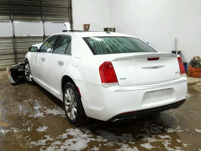 2C3CCASG6FH873054 - 2015 CHRYSLER 300C PLATI WHITE photo 3