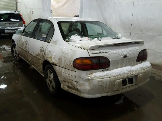 1G1NE52JX3M635405 - 2003 CHEVROLET MALIBU LS თეთრი ფოტო 3