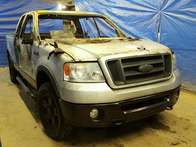 1FTPX14V47FA50560 - 2007 FORD F150 SILVER photo 1