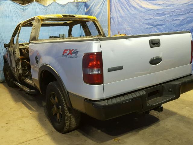 1FTPX14V47FA50560 - 2007 FORD F150 SILVER photo 3