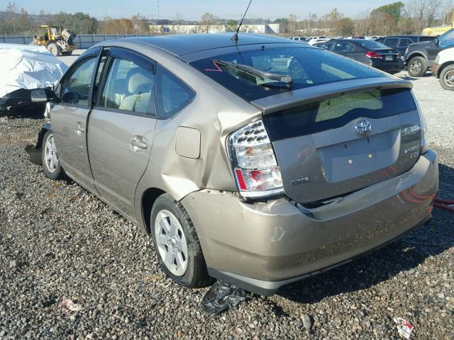 JTDKB20U863169885 - 2006 TOYOTA PRIUS SILVER photo 3