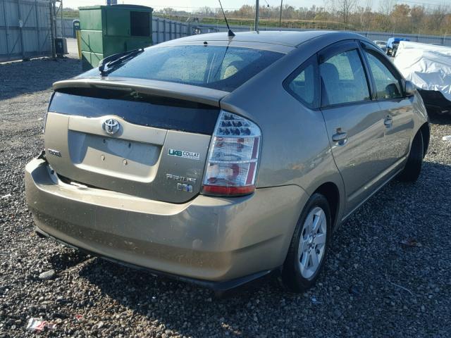 JTDKB20U863169885 - 2006 TOYOTA PRIUS SILVER photo 4