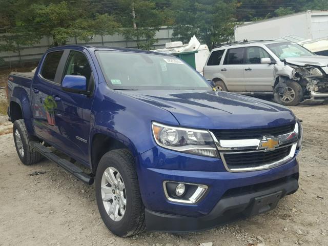 1GCGTCE35G1352151 - 2016 CHEVROLET COLORADO L BLUE photo 1