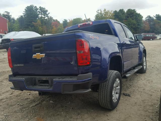 1GCGTCE35G1352151 - 2016 CHEVROLET COLORADO L BLUE photo 4