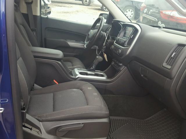 1GCGTCE35G1352151 - 2016 CHEVROLET COLORADO L BLUE photo 5