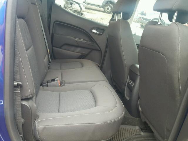 1GCGTCE35G1352151 - 2016 CHEVROLET COLORADO L BLUE photo 6