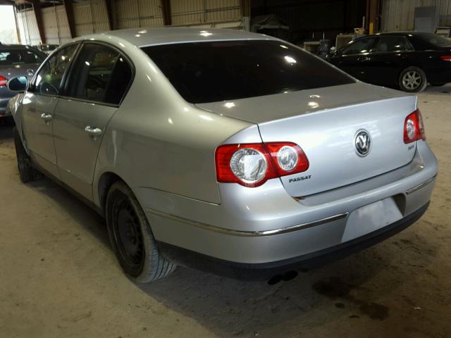 WVWAK73C76P144478 - 2006 VOLKSWAGEN PASSAT 2.0 SILVER photo 3