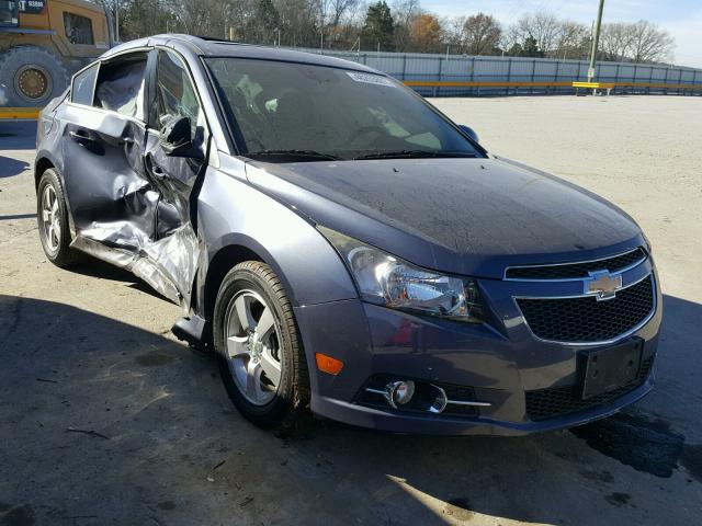 1G1PC5SB4D7246282 - 2013 CHEVROLET CRUZE LT GRAY photo 1