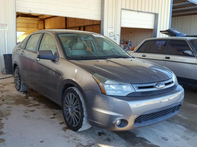 1FAHP3GN0AW130561 - 2010 FORD FOCUS SES GRAY photo 1