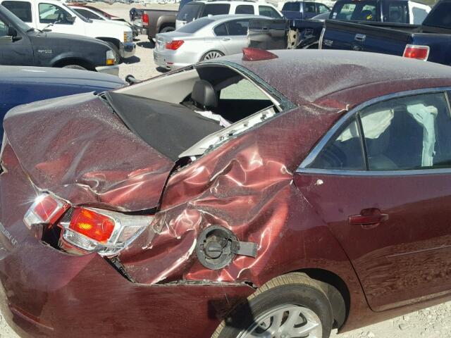 1G11C5SL0FF233200 - 2015 CHEVROLET MALIBU 1LT 勃艮第红 照片 9