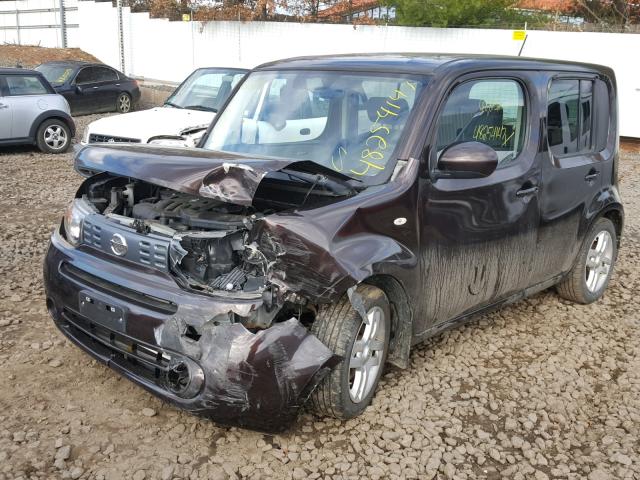 JN8AZ28R29T121718 - 2009 NISSAN CUBE BASE PURPLE photo 2