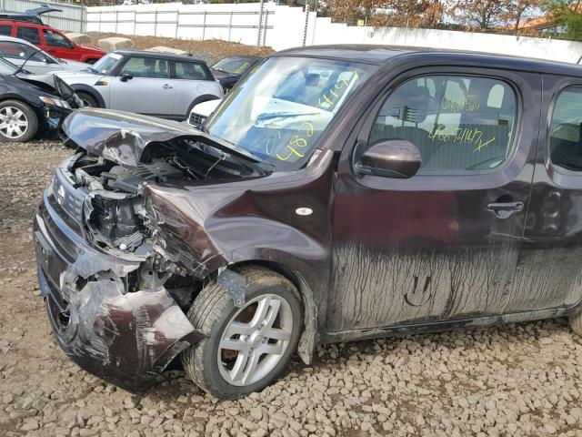 JN8AZ28R29T121718 - 2009 NISSAN CUBE BASE PURPLE photo 9