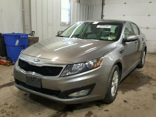 5XXGM4A70DG147204 - 2013 KIA OPTIMA LX GOLD photo 2