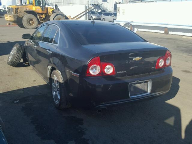 1G1ZK57B68F267344 - 2008 CHEVROLET MALIBU LTZ BLACK photo 3