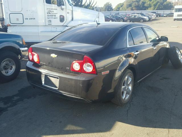 1G1ZK57B68F267344 - 2008 CHEVROLET MALIBU LTZ BLACK photo 4