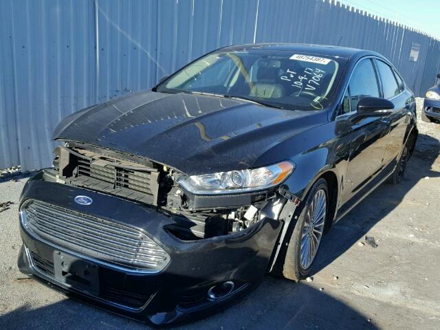 3FA6P0K96FR297064 - 2015 FORD FUSION TIT BLACK photo 2