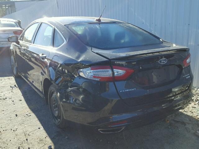 3FA6P0K96FR297064 - 2015 FORD FUSION TIT BLACK photo 3