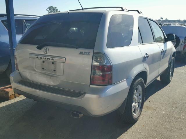 2HNYD18784H501390 - 2004 ACURA MDX TOURIN SILVER photo 4