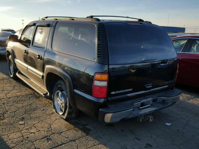 3GNFK16Z73G141333 - 2003 CHEVROLET SUBURBAN K BLACK photo 3