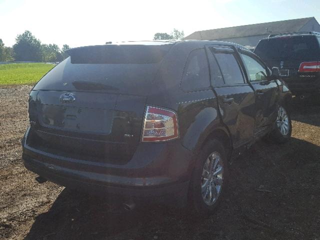 2FMDK39C07BB67103 - 2007 FORD EDGE SEL P CHARCOAL photo 4