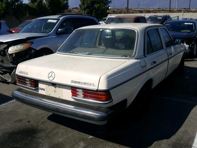 WDBAB33A8EA188755 - 1984 MERCEDES-BENZ 300 DT BEIGE photo 4