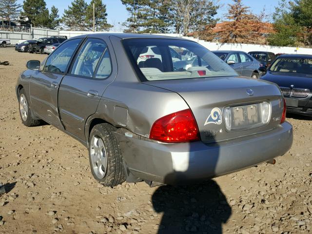 3N1CB51D66L592895 - 2006 NISSAN SENTRA 1.8 BROWN photo 3