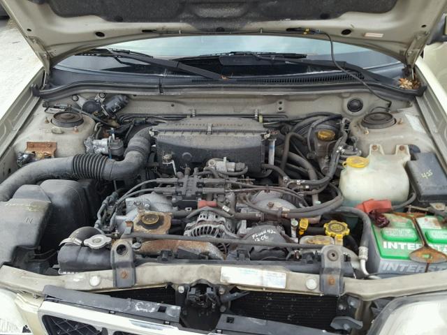 JF1SF65502H720004 - 2002 SUBARU FORESTER S Ոսկեգույն լուսանկար 7