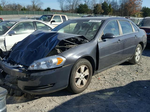 2G1WT57N991295173 - 2009 CHEVROLET IMPALA 1LT GRAY photo 2