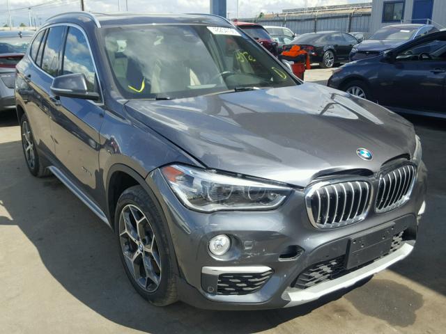 WBXHT3Z39G4A51031 - 2016 BMW X1 XDRIVE2 GRAY photo 1