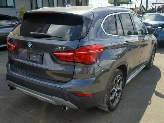 WBXHT3Z39G4A51031 - 2016 BMW X1 XDRIVE2 GRAY photo 4