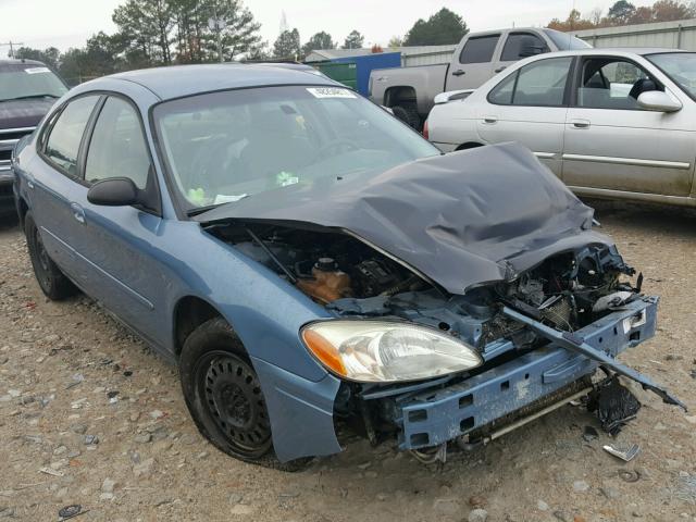 1FAFP53U17A115413 - 2007 FORD TAURUS SE BLUE photo 1