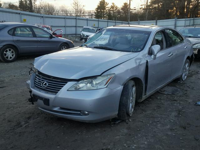 JTHBJ46G382231703 - 2008 LEXUS ES 350 GRAY photo 2