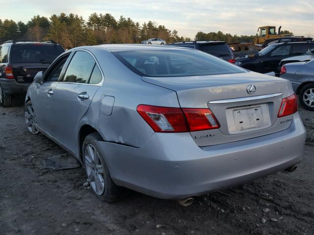 JTHBJ46G382231703 - 2008 LEXUS ES 350 GRAY photo 3