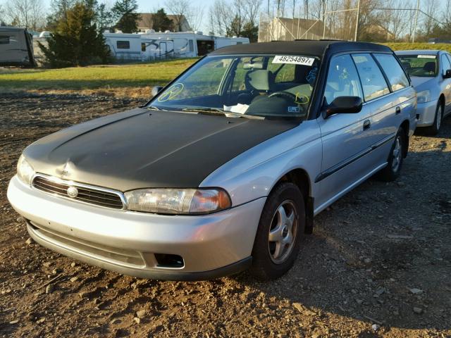 4S3BK4351T7935525 - 1996 SUBARU LEGACY L SILVER photo 2