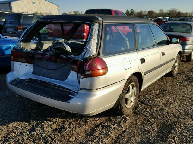 4S3BK4351T7935525 - 1996 SUBARU LEGACY L SILVER photo 4