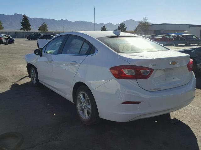 1G1BE5SM0H7112008 - 2017 CHEVROLET CRUZE LT WHITE photo 3