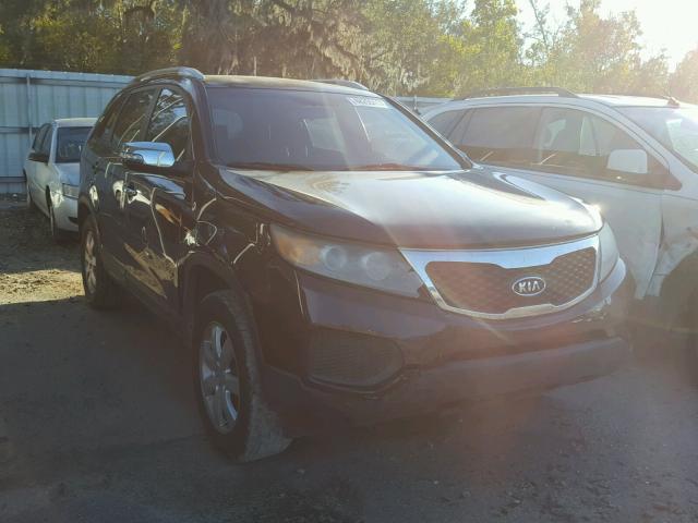 5XYKT4A23BG125658 - 2011 KIA SORENTO BA MAROON photo 1