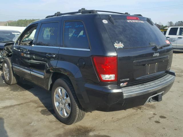 1J8HS58T99C538354 - 2009 JEEP GRAND CHER BLACK photo 3