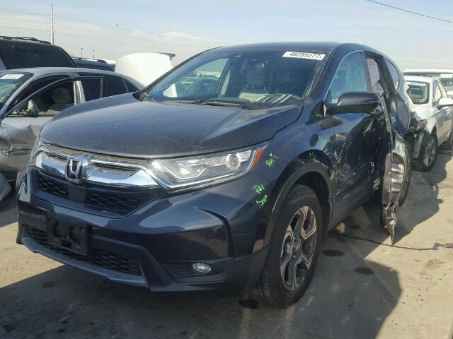 5J6RW2H80HL007143 - 2017 HONDA CR-V EXL CHARCOAL photo 2