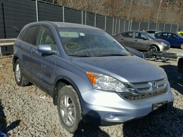 5J6RE4H72AL064844 - 2010 HONDA CR-V EXL BLUE photo 1