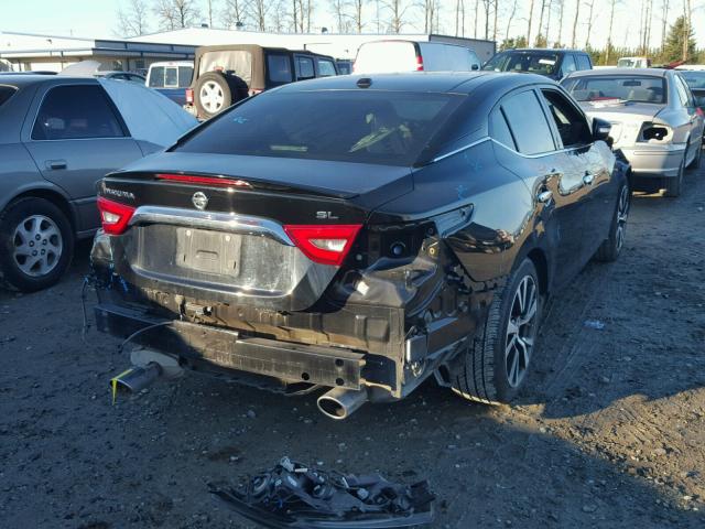 1N4AA6AP7GC376225 - 2016 NISSAN MAXIMA 3.5 BLACK photo 4