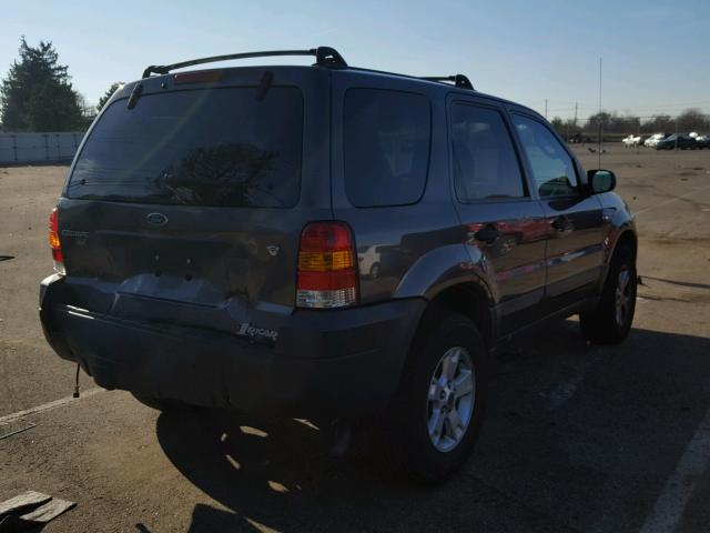 1FMYU03196KA34281 - 2006 FORD ESCAPE XLT GRAY photo 4