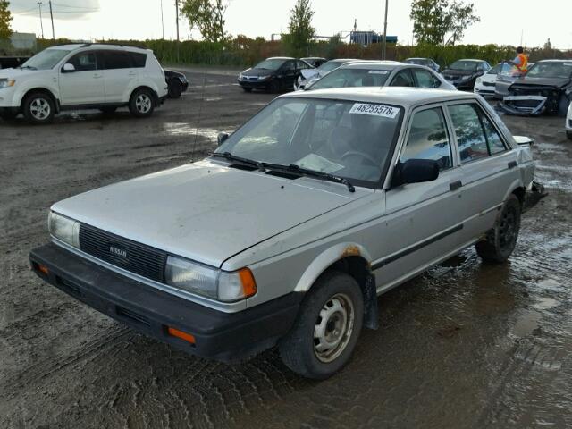 3N1PB21S4PK000920 - 1993 NISSAN SENTRA CLA SILVER photo 2