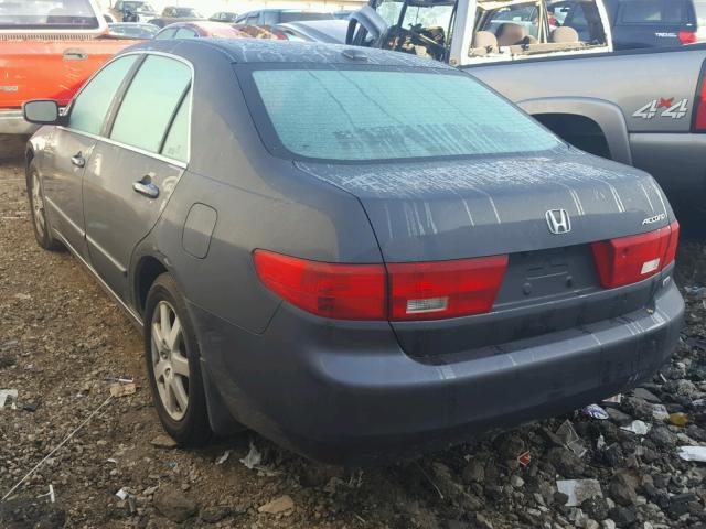 1HGCM66515A075364 - 2005 HONDA ACCORD EX GRAY photo 3