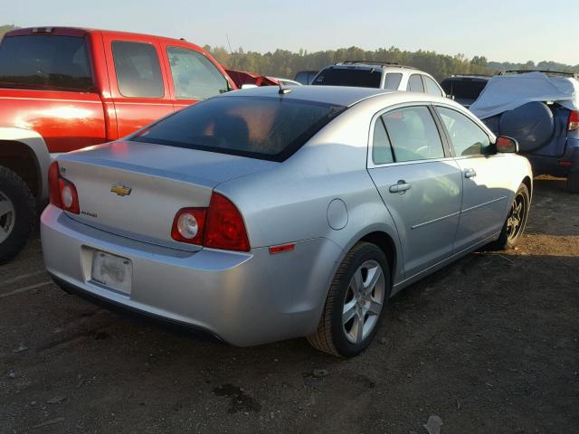 1G1ZB5E14BF272186 - 2011 CHEVROLET MALIBU LS ვერცხლისფერი ფოტო 4