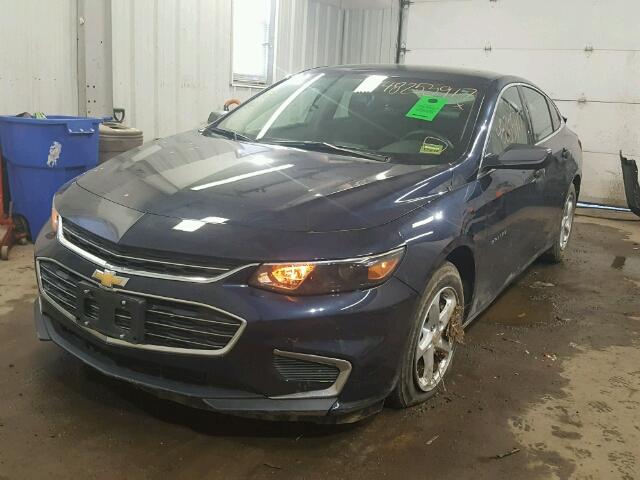 1G1ZB5ST9GF355450 - 2016 CHEVROLET MALIBU LS BLUE photo 2