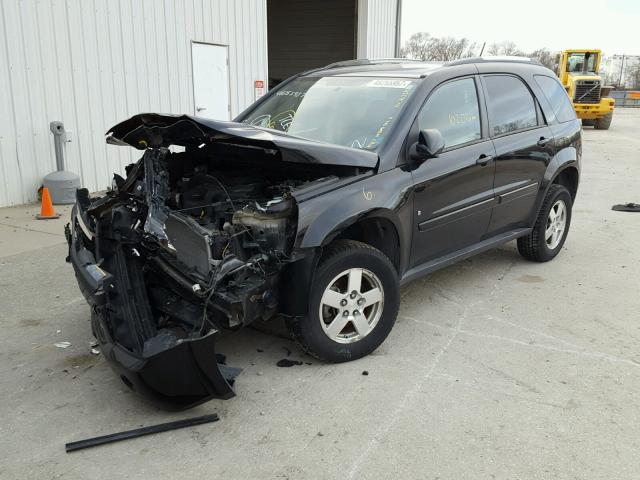 2CNDL43F486026969 - 2008 CHEVROLET EQUINOX LT BLACK photo 2