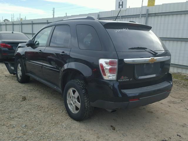 2CNDL43F486026969 - 2008 CHEVROLET EQUINOX LT BLACK photo 3