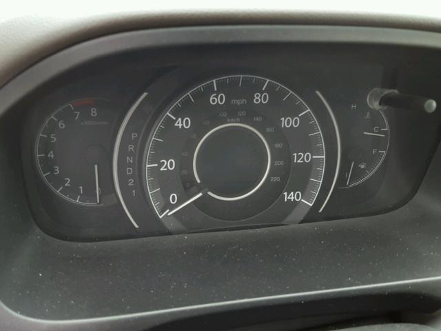 5J6RM4H59CL007092 - 2012 HONDA CR-V EX GRAY photo 8