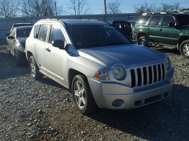 1J8FF47W47D429552 - 2007 JEEP COMPASS SILVER photo 1